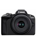 Безогледален фотоапарат Canon - EOS R50, RF-S 18-45mm, f/4.5-6.3 IS STM + Обектив Canon - RF 35mm f/1.8 IS Macro STM - 2t