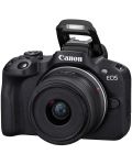Безогледален фотоапарат Canon - EOS R50, RF-S 18-45mm, f/4.5-6.3 IS STM + Обектив Canon - RF 35mm f/1.8 IS Macro STM - 4t