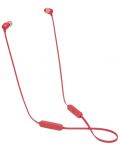 Безжични слушалки JBL - Tune 115BT, червени - 2t