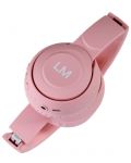 Безжични слушалки PowerLocus - Louise&Mann 2, розови - 5t