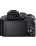 Безогледален фотоапарат Canon - EOS R10, Black + Обектив Canon - RF-S, 10-18mm, f/4.5-6.3, IS STM - 5t