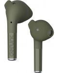 Безжични слушалки Defunc - TRUE GO Slim, TWS, зелени - 1t