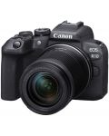 Безогледален фотоапарат Canon - EOS R10, RF-S 18-150, IS STM, Black + Обектив Canon - RF 35mm f/1.8 IS Macro STM - 2t