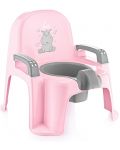Бебешко гърне столче BabyJem - Розово - 1t