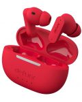 Безжични слушалки Defunc - TRUE ANC, TWS, червени - 1t