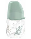 Бебешко шише NIP Green - Cherry, Flow S, Boy, 0 м+, 150 ml, зелено - 1t