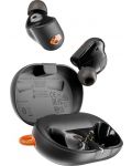 Безжични слушалки Skullcandy - Sesh Active, TWS, ANC, черни/оранжеви - 1t