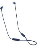 Безжични слушалки JBL - Tune 115BT, сини - 2t