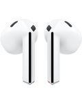 Безжични слушалки Samsung - Galaxy Buds3, TWS, ANC, бели - 3t