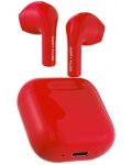 Безжични слушалки Happy Plugs - Joy, TWS, червени - 7t