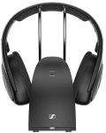 Безжични слушалки Sennheiser - RS 120-W, черни - 2t