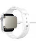 Безжично зарядно Xmart - Pro Version, Apple Watch, 3.5W, бяло - 3t