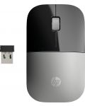 Мишка HP - Z3700, оптична, безжична, сребриста/черна - 1t