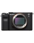 Безогледален фотоапарат Sony - A7C, 24.2MPx, черен - 1t