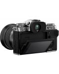 Безогледален фотоапарат Fujifilm - X-T5, 16-80mm, Silver - 3t