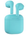Безжични слушалки Happy Plugs - Joy, TWS, сини/зелени - 4t