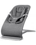 Бебешки шезлонг 3 в 1 Ergobaby - Evolve, Charcoal Gray - 1t