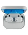 Безжични слушалки Skullcandy - Grind, TWS, сиви/сини - 5t