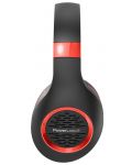 Безжични слушалки PowerLocus - P4 Plus, червени/черни - 4t
