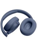 Безжични слушалки с микрофон JBL - Tune 720BT, сини - 8t