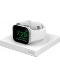 Безжично зарядно Belkin - BoostCharge Pro, Apple Watch, бяло - 2t
