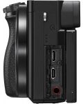 Безогледален фотоапарат Sony - Alpha A6100, 16-50mm, f/3.5-5.6 OSS - 4t