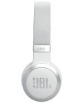 Безжични слушалки JBL - Live 670NC, ANC, бели - 4t
