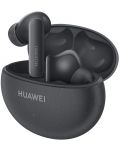 Безжични слушалки Huawei - FreeBuds 5i, TWS, ANC, Nebula Black - 3t