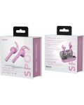 Безжични слушалки Defunc - TRUE SPORT, TWS, розови - 3t