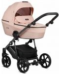 Бебешка количка 2 в 1 Tutis - Viva 4 Lux, Rose Quartz - 3t