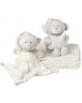 Бебешки комплект за сън Interbaby - Къщичка бежова, 3 части - 1t