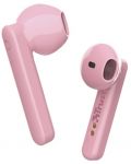 Безжични слушалки Trust - Primo Touch, TWS, розови - 2t