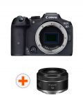 Безогледален фотоапарат Canon - EOS R7, Black + Обектив Canon - RF 50mm, F/1.8 STM - 1t