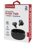 Безжични слушалки ProMate - Lush, TWS, черни - 4t