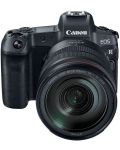 Безогледален фотоапарат Canon - EOS R, RF24-105, f/4-7.1, черен - 1t