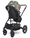 Бебешка количка с твърд кош Lorelli - Boston, Tropical Flowers - 7t