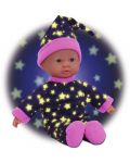 Бебе Simba Toys - Лаура, с пижама на звезди - 2t