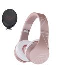 Безжични слушалки PowerLocus - P1 Line Collection, розови/златисти - 3t