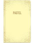 Бележник Lastva Pastel - А6, 96 л, жълт - 1t