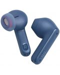 Безжични слушалки JBL - Tune Flex, TWS, ANC, сини - 4t