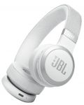 Безжични слушалки JBL - Live 670NC, ANC, бели - 1t