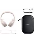 Безжични слушалки с микрофон Bose - QuietComfort, ANC, White Smoke - 7t