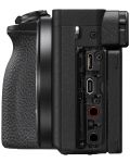 Безогледален фотоапарат Sony - A6600, 24.2MPx, черен - 3t