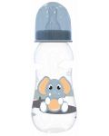 Бебешко шише Lorelli Baby Care - 250 ml, синьо - 1t