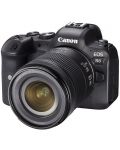 Безогледален фотоапарат Canon - EOS R6, RF 24-105mm, f/4-7.1 IS STM, черен - 2t