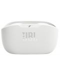 Безжични слушалки JBL - Wave Buds, TWS, бели - 3t