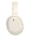 Безжични слушалки Edifier - W820NB Plus, ANC, бели/бежови - 3t