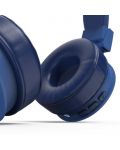 Безжични слушалки с микрофон Hama - Freedom Lit II, сини - 5t
