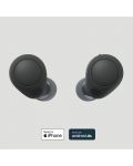 Безжични слушалки Sony - WF-C700N, TWS, ANC, черни - 4t