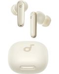 Безжични слушалки Anker - Soundcore P40i, ANC, TWS, бели - 1t